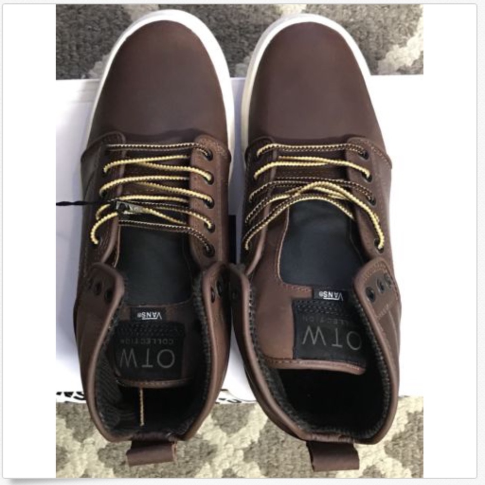 Vans Alomar Boot Brown Turtledove Skate Shoes🌹 - Picture 4 of 8